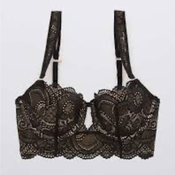 aerie Other - Aerie Real Power Balconette Lightly Lined Bra 32C